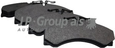 JP GROUP 1163601610 -  Комплект тормозных колодок, дисковый тормоз